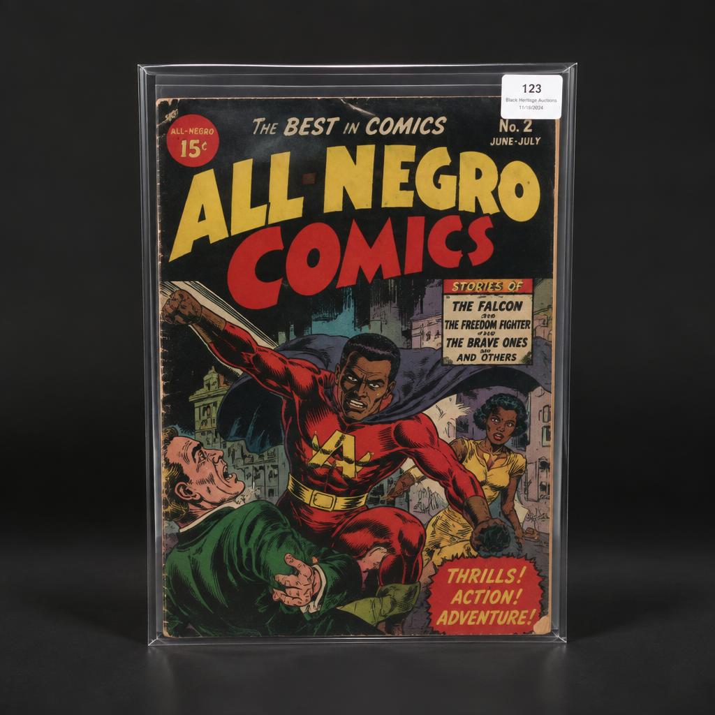 All-Negro Comics No. 2 — Unpublished Proof Copy